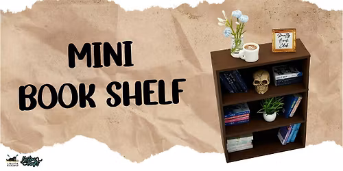 DIY Mini Bookshelf Craft