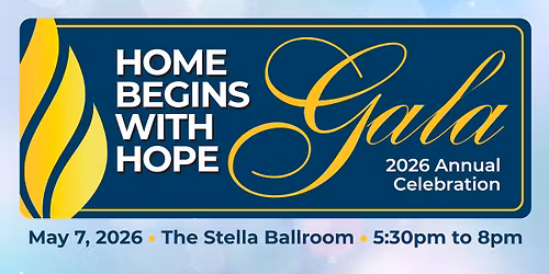 "Home Begins With Hope" Shalom Center Gala