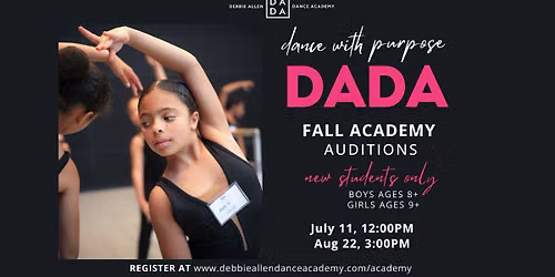 Fall Academy Auditions 