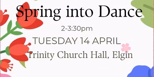 Dance For Parkinson's movement event: Spring into Dance