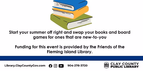 Book and Board Game Swap