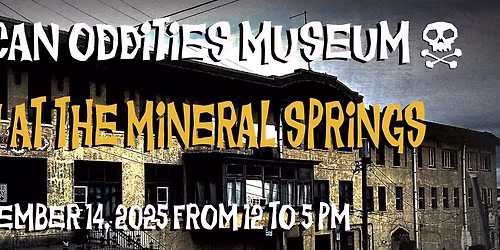 LAST DAY AT THE MINERAL SPRINGS EVENT!