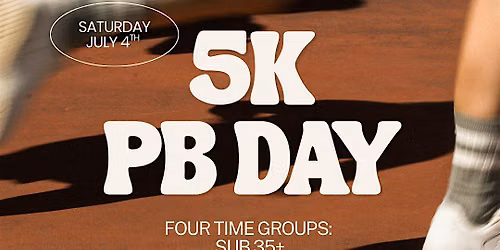 5K PB Day