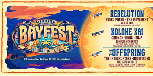 Mission Bayfest: Kolohe Kai - Saturday