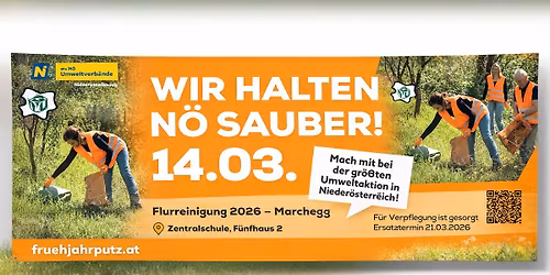 Flurreinigung 2026 - Marchegg und Breitensee