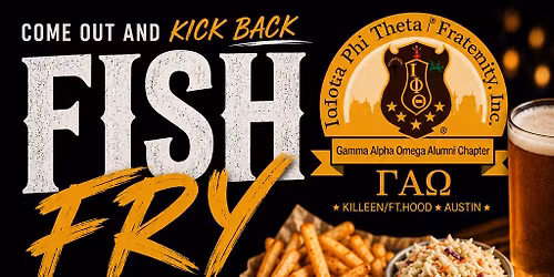 Fish Fry sponsored by Gamma Alpha Omega Alumni Chapter