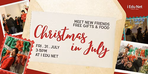 Christmas in July \u2013 International students & WHMs
