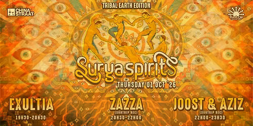 Surya Spirits - Wild Thursday's Trance & Dance - Earth (1st of Oct)