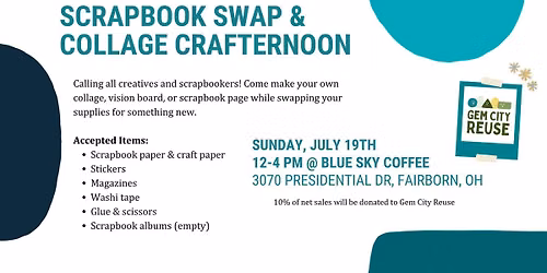 Scrapbook Swap & Collage Crafternoon