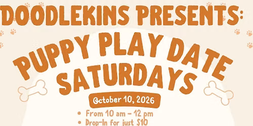 Puppy Play Date Saturdays