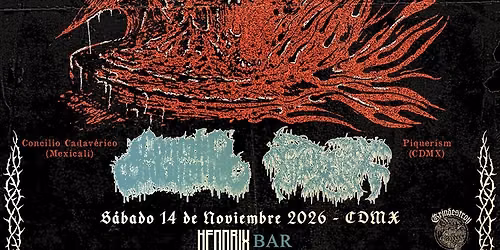 MORBIFIC EN CDMX - S\u00e1bado 14 de Noviembre 2026