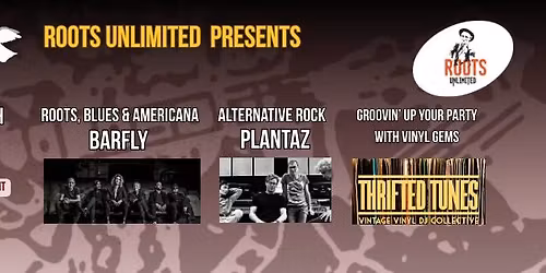 Barfly, Plantaz en DJ Thrifted Tunes in d'n Hiemel