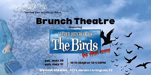 Hitchcock's "The Birds" - Brunch Theatre @ Division Brewing Pizza Kitchen