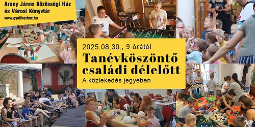 Tan\u00e9vk\u00f6sz\u00f6nt\u0151 csal\u00e1di d\u00e9lel\u0151tt