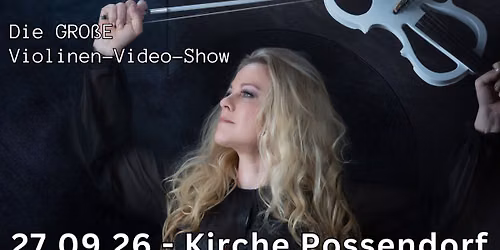 Kirche Possendorf - ViolinSymphony - Katrin Wettin