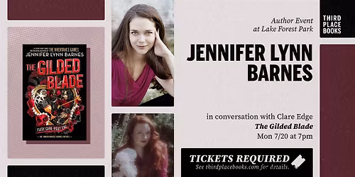 Jennifer Lynn Barnes with Clare Edge \u2014 'The Gilded Blade'