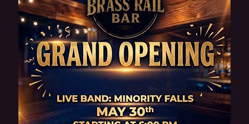 Minority Falls @ Brass Rail Bar