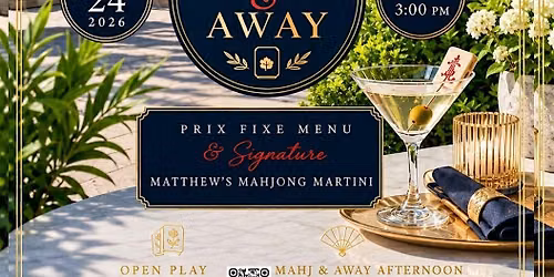 Mahjong & Martini | Mahjong Open Play