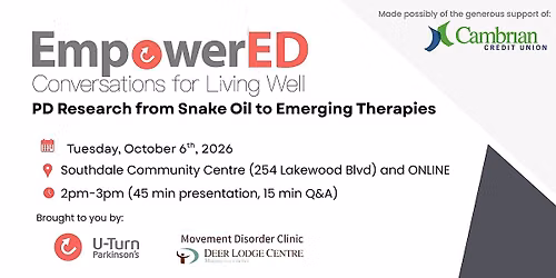 EmpowerED: PD Research from Snake Oil to Emerging Therapies