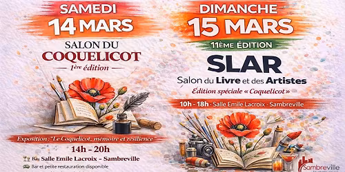 SLAR (Salon du livre et des artistes) - 11eme édition à Sambreville