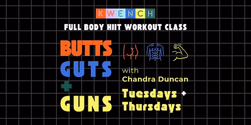Weekly Butts, Guts and Guns with Chandra