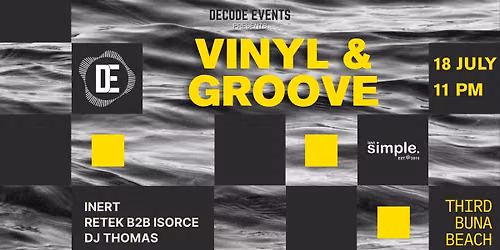 VINYL & Groove @ Bar Simple Beach 