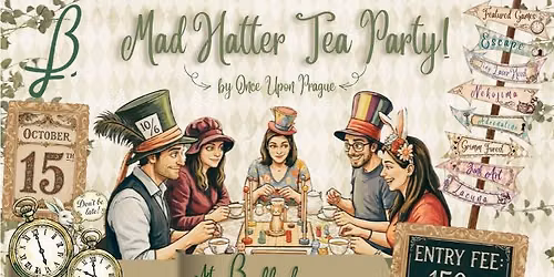 Mad Hatter Tea Party Game Night \ud83c\udfa9\ud83e\udd2a