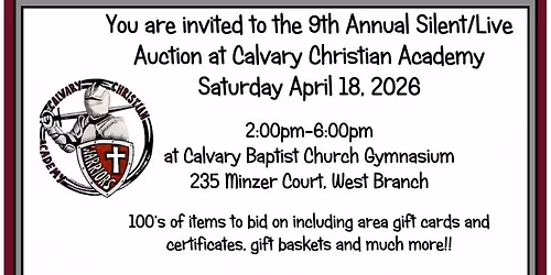 Calvary Christian Academy Auction