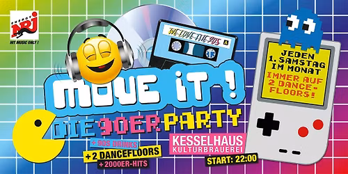 Move iT! \u2013 die 90er Party @ Kesselhaus