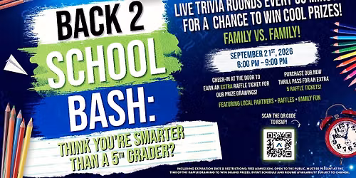 Andretti Glendale: Back 2 School Bash \u270f\ufe0f