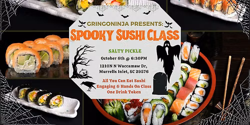 Spooky Sushi Class