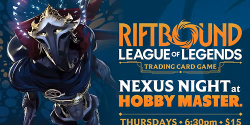 Nexus Nights at Hobby Master