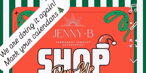 Jenny B Permanent Jewelry Accessories Pop up