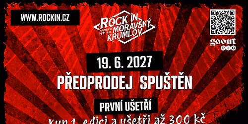 Rock in Moravsk\u00fd Krumlov 2027