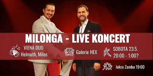 HEX Milonga - Live tango koncert BRNO