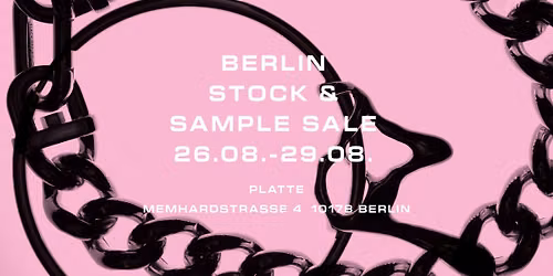 Maria Black Stock & Sample Sale Berlin