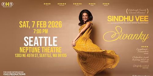 Swanky Stand Up Live By Sindhu Vee