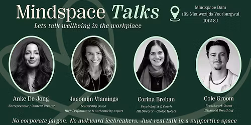 Mindspace Talks: Lets talk wellbeing in the workplace