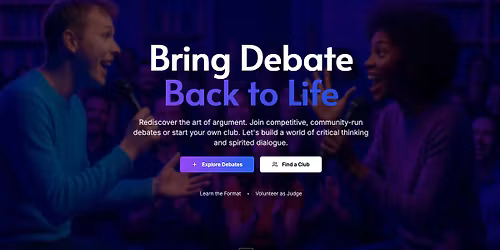 SuperDebate Portland at Kiln Portland