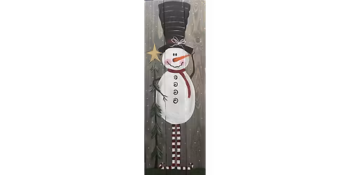 Old World Snowman - Paint and Sip in Orange County | Classpop!\u2122