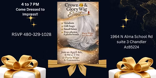 Crown \ud83d\udc51 & Glory Wig & Beauty Night! Try a new look for fun!