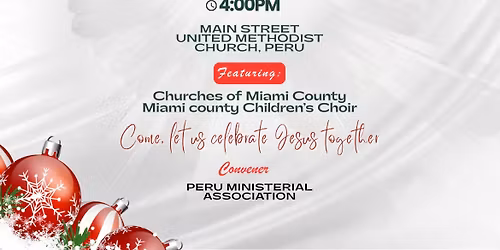 Miami County Christmas Carol Service