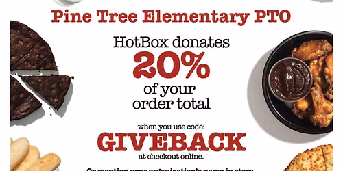 Dine to Donate Night at HotBox Pizza! \ud83c\udf55 