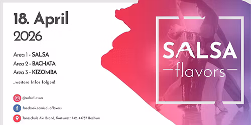 Salsa, Bachata & Kizomba Flavors