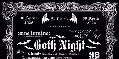 Dark Circle - Goth Night - 98 Ottani