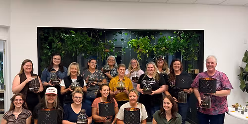 Terrarium Workshop at Bluebird's Cottage