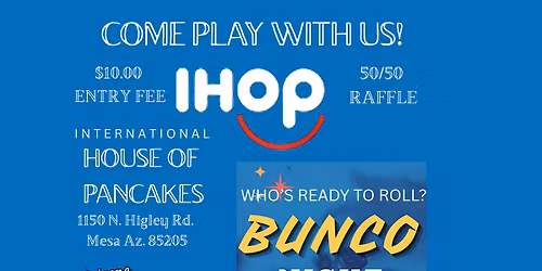 Bunco Fundraiser