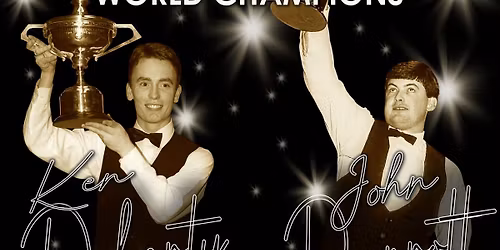 An evening with Ken Doherty & John Parrott