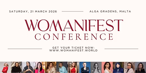 WOMANIFEST CONFERENCE Malta 21 March 2026