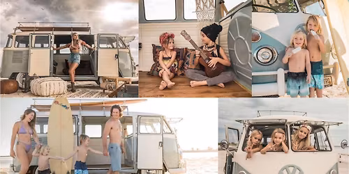 Volkswagen Bus Mini Beach Photoshoots | St. Petersburg, FL